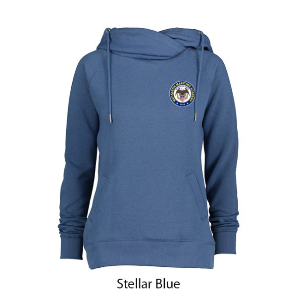 Ladies Cowl Neck Hoodie