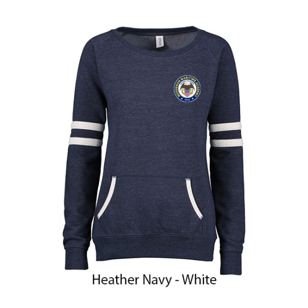 Ladies Varsity Crewneck - Image 3