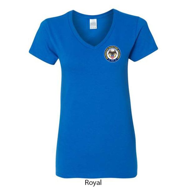 Ladies V-Neck T-Shirt - Image 4